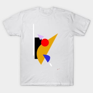 Abstract Composition I White T-Shirt